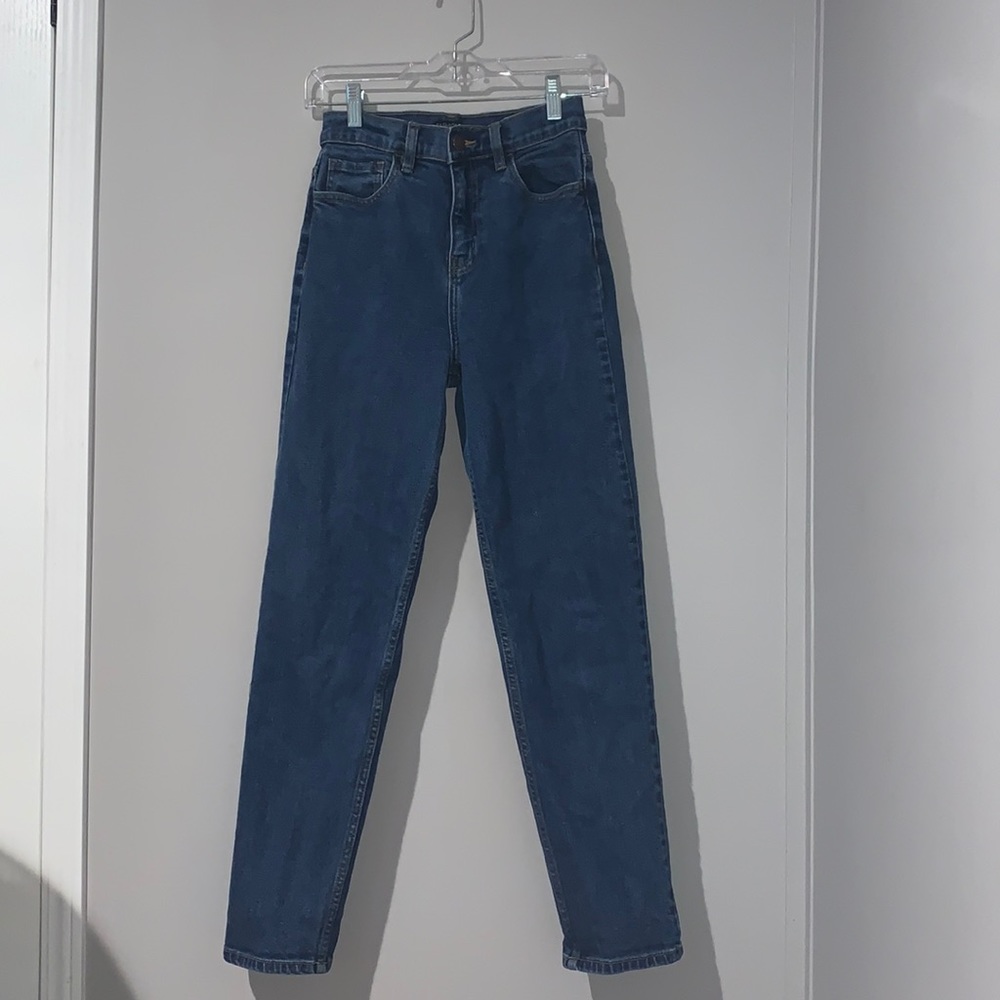 Fashion Nova I Got It From My Mama Jeans - Dark Denim